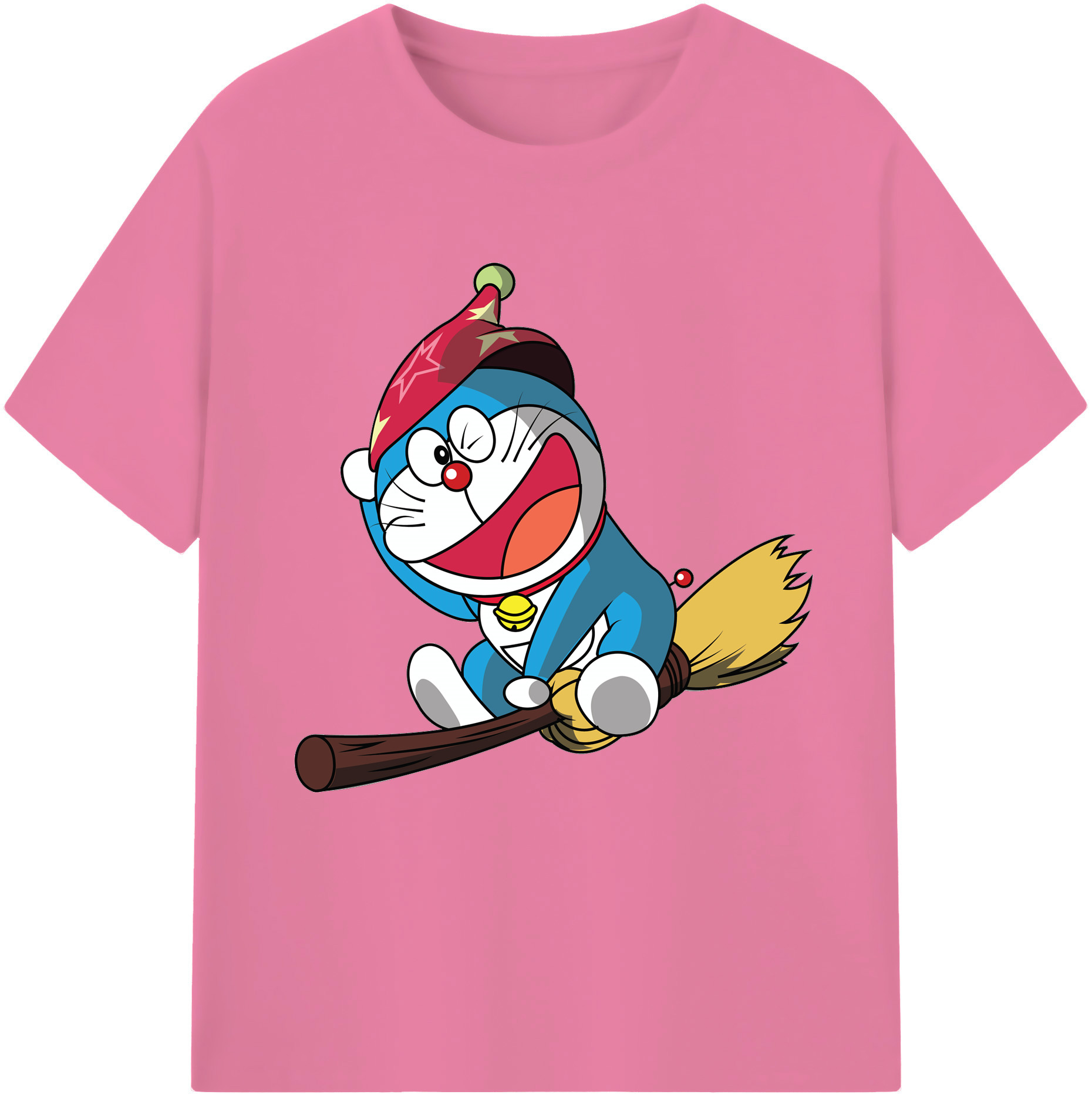 （画像用） ドラえもん Doraemon 綿100％半袖Tシャツ（フロントプリント）